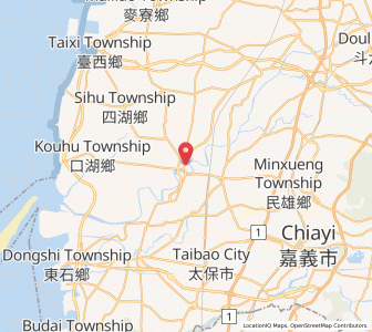 Map of Beigang, Yunlin County