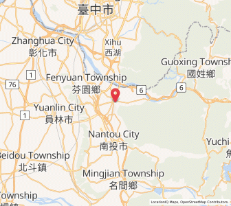 Map of Caotun, Nantou County