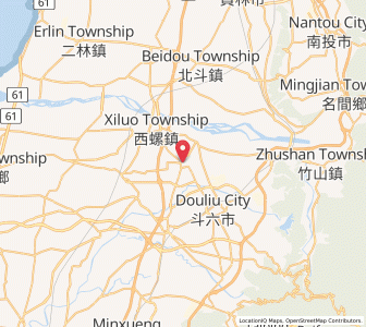 Map of Citong, Yunlin County