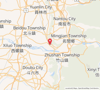 Map of Ershui, Changhua County