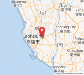 Map of Fengshan, Takao