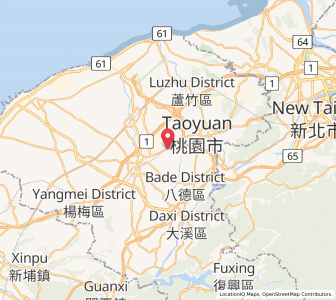 Map of Neili, Taoyuan City