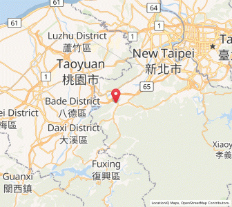 Map of Sanxia, Taipei