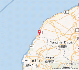 Map of Shenzhen, Taoyuan City