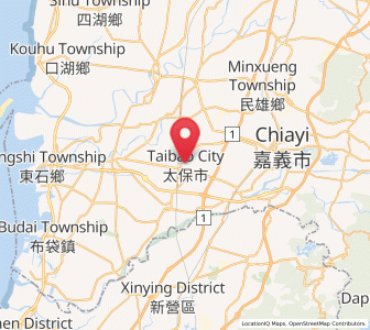 Map of Taibao, Taiwan
