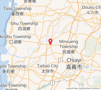 Map of Xingang, Chiayi County