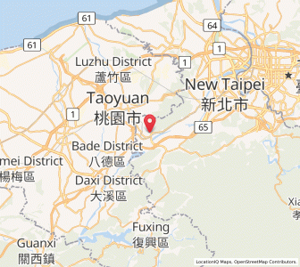 Map of Yingge, Taipei