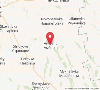 Map of Ambariv, Odessa