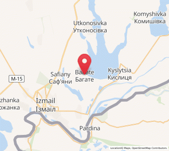 Map of Bahate, Odessa