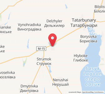 Map of Bashtanivka, Odessa