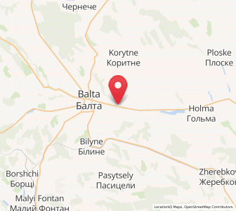 Map of Bendzary, Odessa
