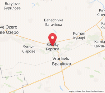 Map of Berizky, Mykolaiv
