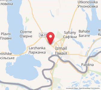 Map of Broska, Odessa