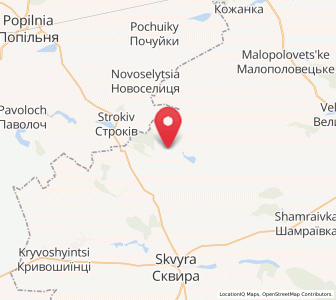 Map of Buky, Kiev