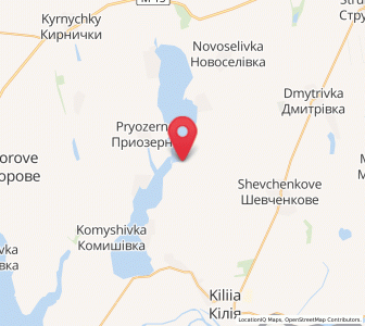 Map of Chervonyi Yar, Odessa