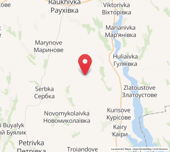 Map of Chornohirka, Odessa