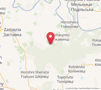 Map of Dobrynivtsi, Chernivtsi
