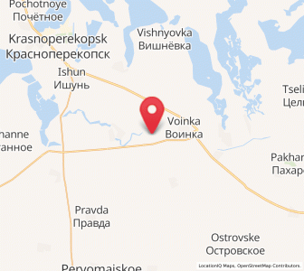 Map of Dolinka, Crimea