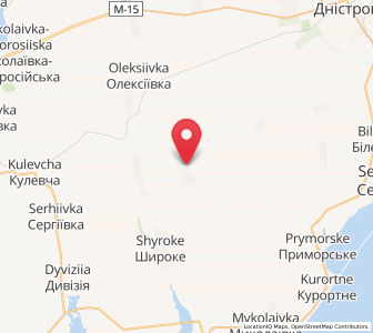Map of Dolynivka, Odessa
