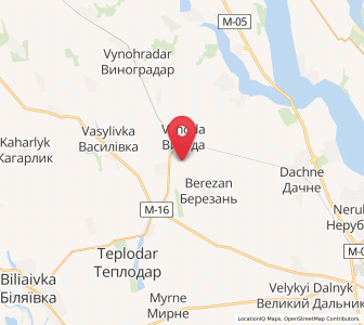 Map of Doslidne, Odessa