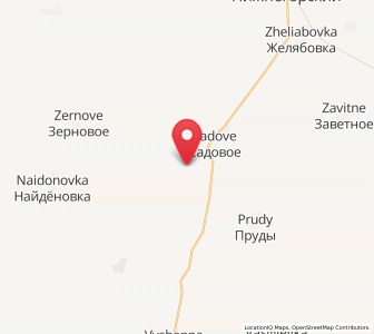Map of Drofino, Crimea