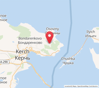 Map of Glazovka, Crimea