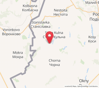Map of Havynosy, Odessa