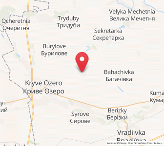 Map of Hoyday, Mykolaiv