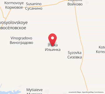 Map of Il’inka, Crimea