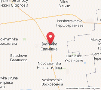 Map of Ivanivka, Kherson