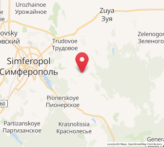 Map of Ivanovka, Crimea