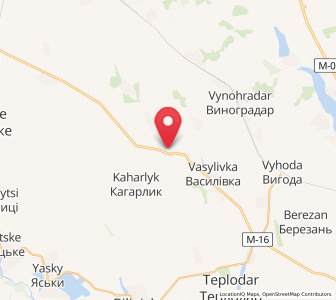Map of Kamyanka, Odessa