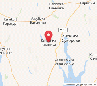 Map of Kam'yanka, Odessa