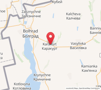 Map of Karakurt, Odessa