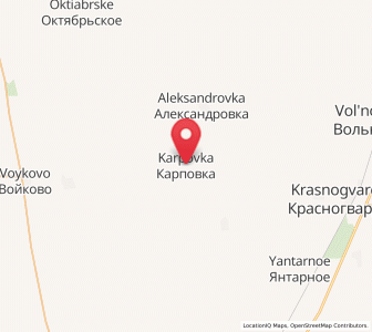Map of Karpovka, Crimea
