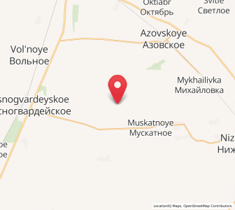 Map of Klimovo, Crimea
