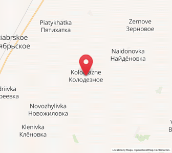 Map of Kolodeznoye, Crimea