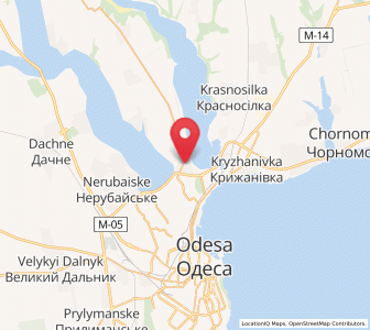 Map of Lativka, Odessa