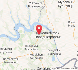 Map of Lomachyntsi, Chernivtsi