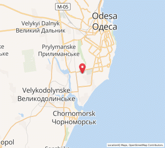 Map of Lymanka, Odessa