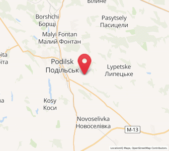 Map of Malyy Kuyalnyk, Odessa