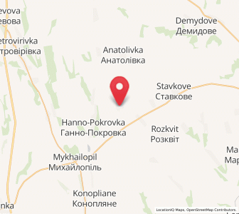 Map of Markevycheve, Odessa