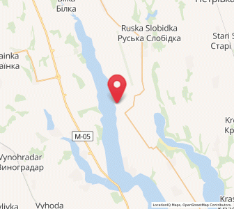 Map of Marynivka, Odessa