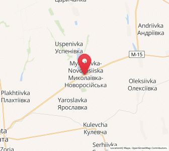 Map of Mykolayivka-Novorosiyska, Odessa
