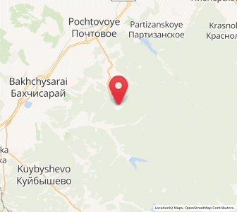 Map of Nauchny, Crimea
