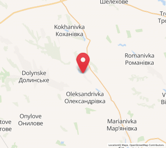 Map of Novooleksandrivka, Odessa