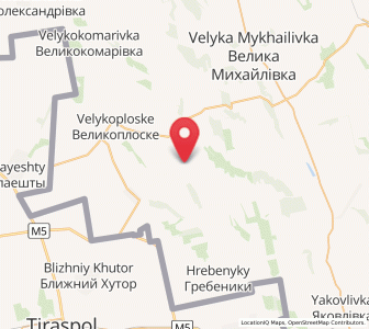 Map of Novosavytske, Odessa