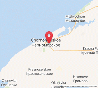 Map of Novosel’skoye, Crimea
