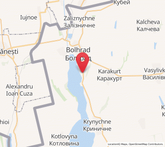 Map of Oksamytne, Odessa