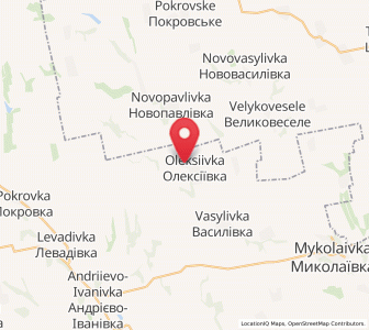 Map of Oleksiyivka, Odessa
